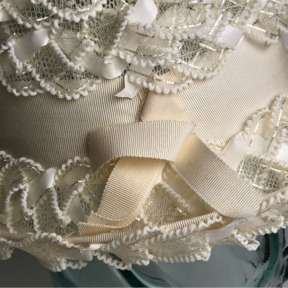 Vintage hat White - Picture 6 of 8